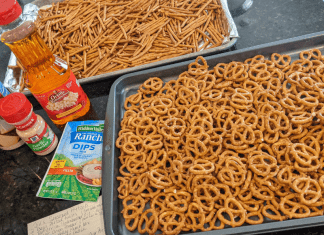 Jill’s Seasoned Pretzel Recipe :: The Easiest Game Day Snack