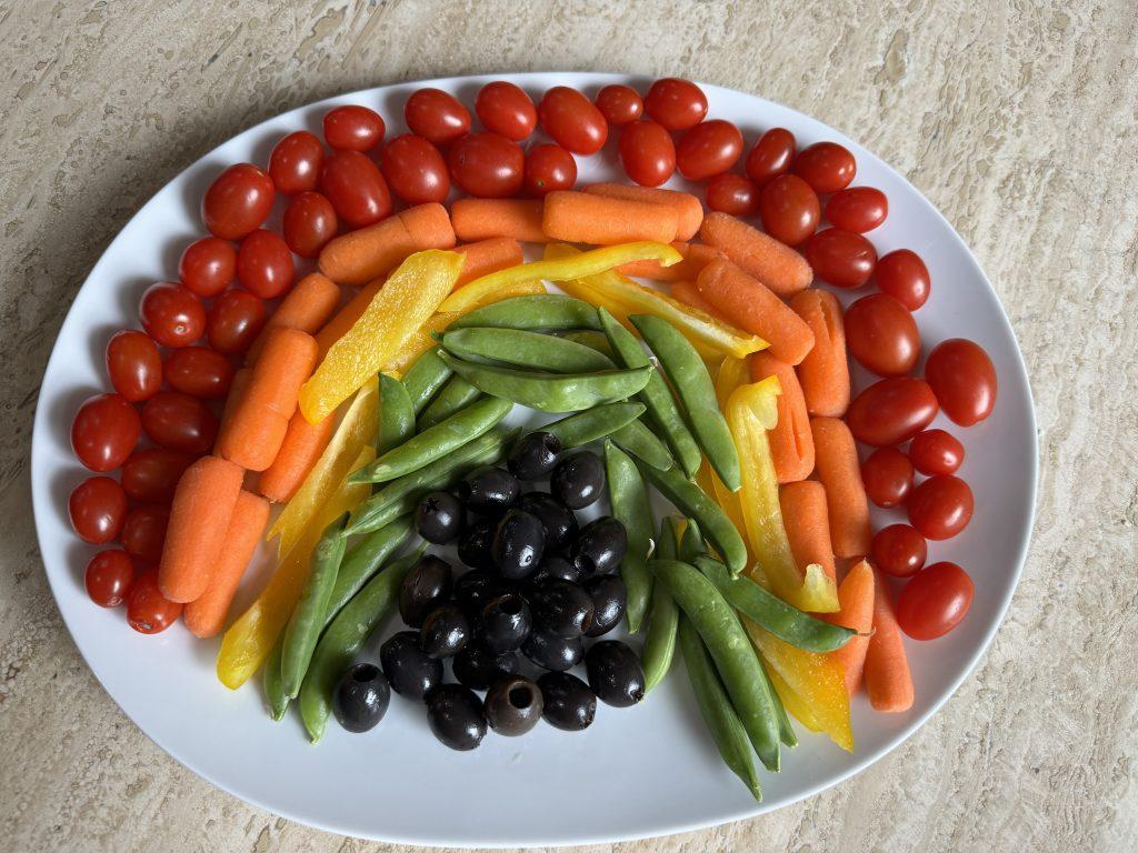 Rainbow Veggie Platter