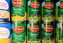 Canned goods post